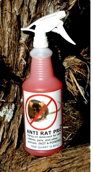 Anti Rat Pro™ The MOST effective deterrent for rats, mice, rabbits, pets, deer, raccoon's, and other mammals.